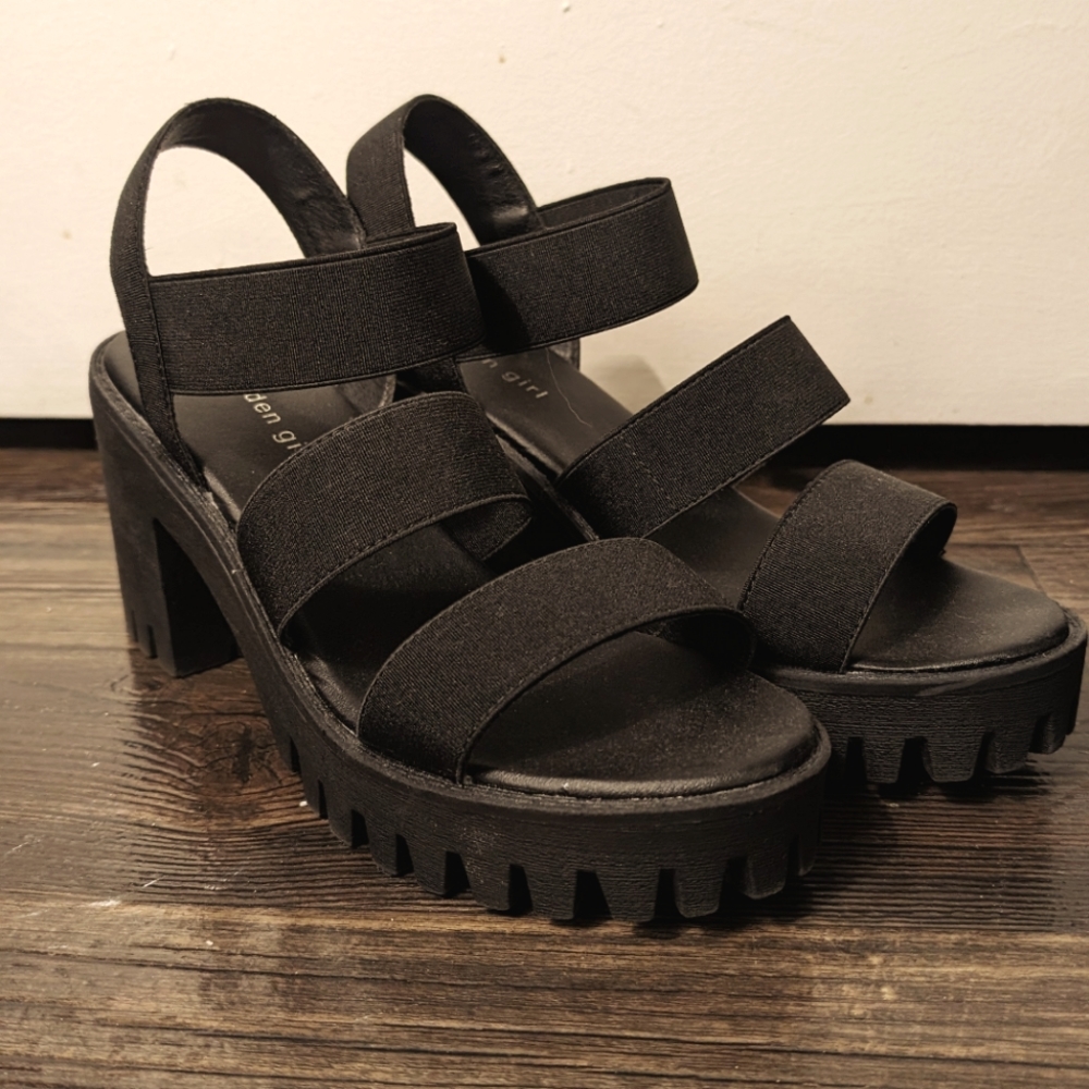 Strappy Heeled Sandals